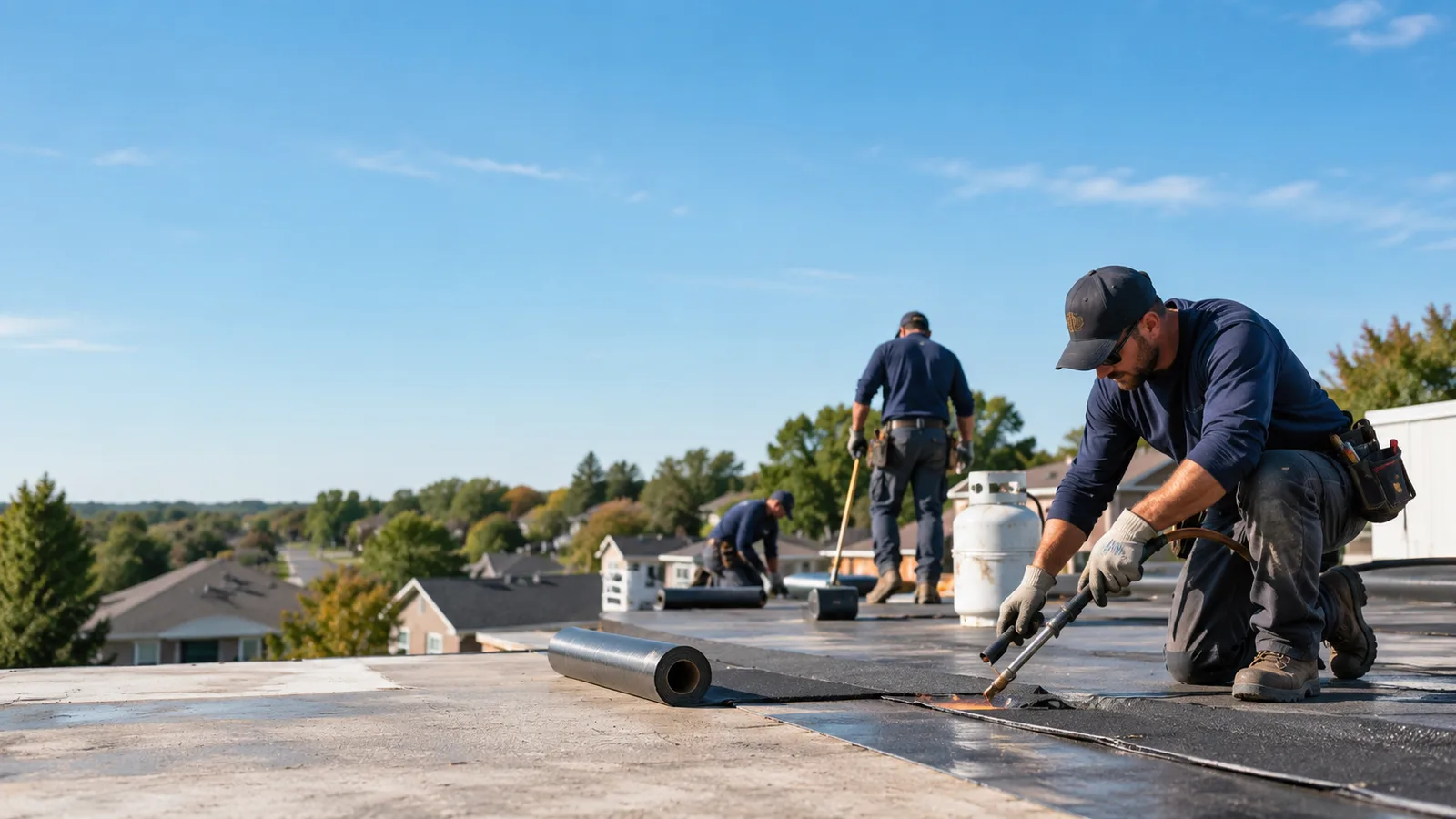 Flat Roof Leak Repair providers in New Liberty, KY